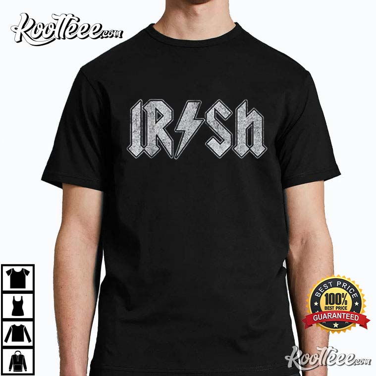 Irish Rock And Roll Funny St. Patrick’s Day T-shirt