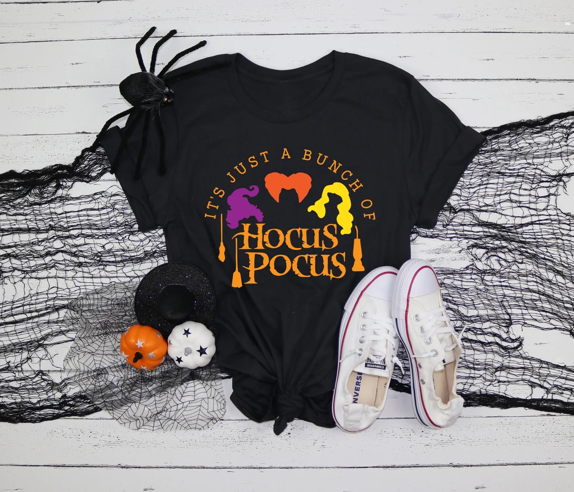 It’s Just A Bunch Of Hocus Pocus Halloween Party T-shirt