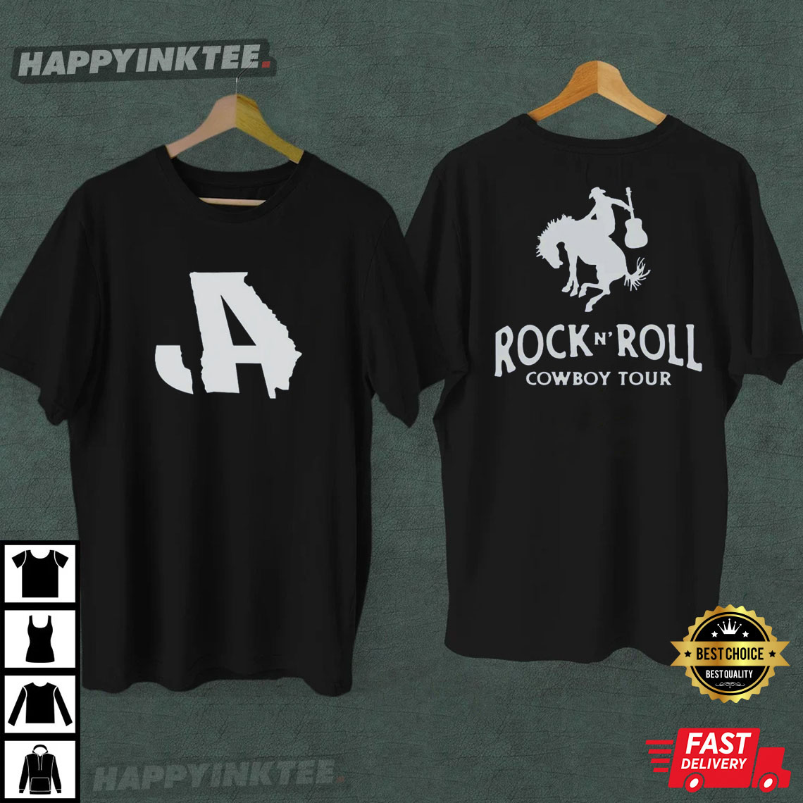 Jason Aldean Rock N’ Roll Cowboy Tour T-shirt