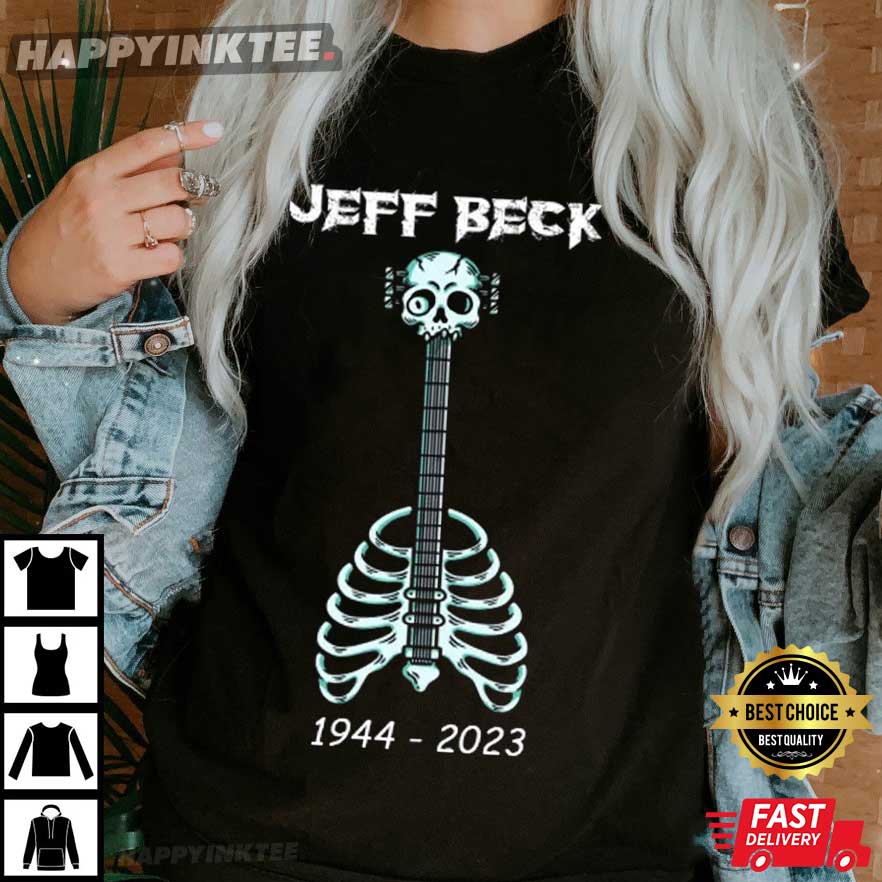 Jeff Beck Guitarist 1944 – 2023 T-shirt
