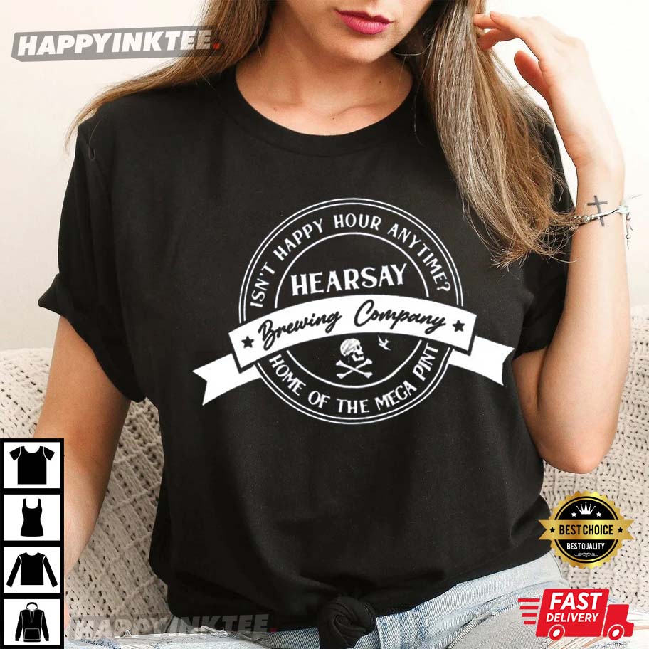 Johnny Depp Isn’t Happy Hour Anytime Brewing Co T-shirt