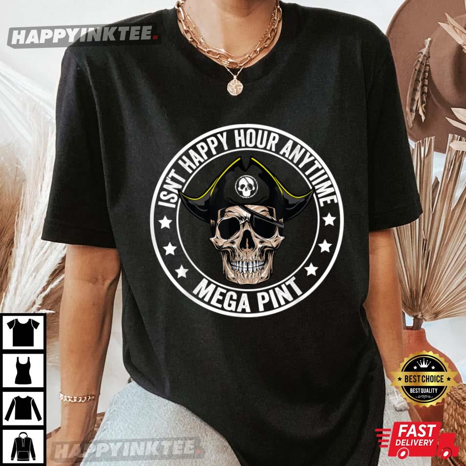 Johnny Depp Isn’t Happy Hour Anytime Mega Pint T-shirt