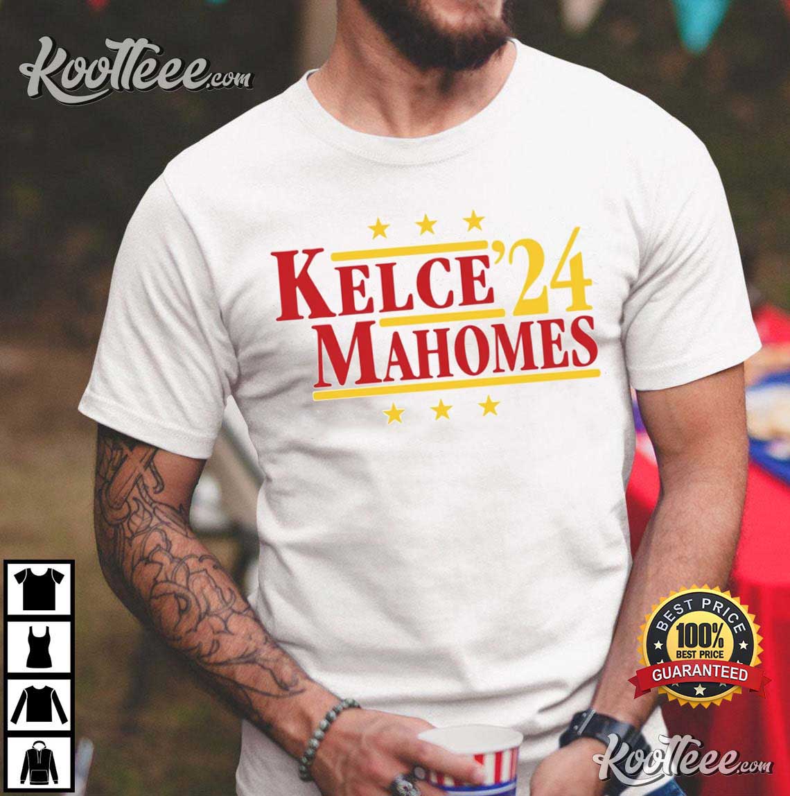 Kelce X Mahomes ’24 Kansas City Chiefs Football Legends T-shirt