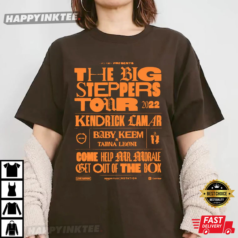 Kendrick Lamar 2022 Mr. Morale & The Big Steppers Tour Gift T-shirt