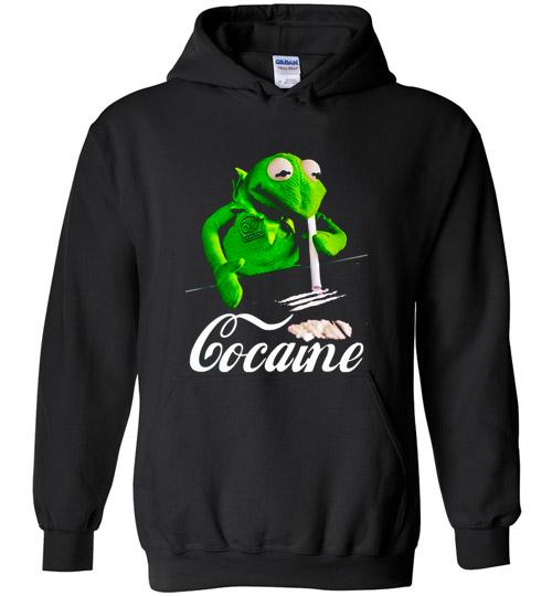 Kermit The Frog Doing Coke Hoodie 4182998500