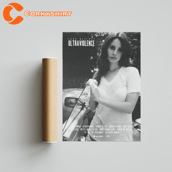 Lana Del Rey ‘ultraviolence’ Album Poster