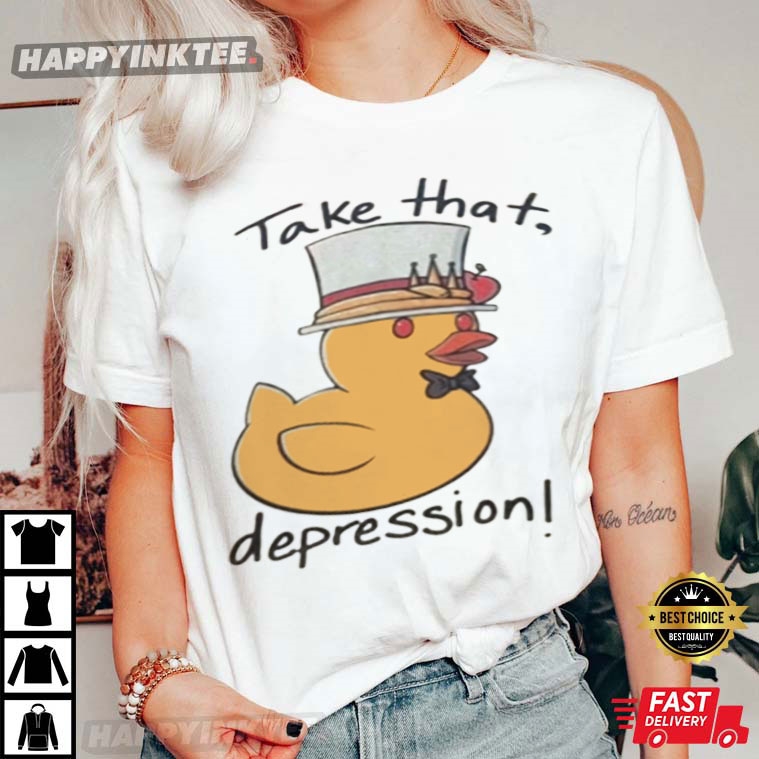 Lucifer’s Duck Take That Depression Hazbin Hotel T-shirt