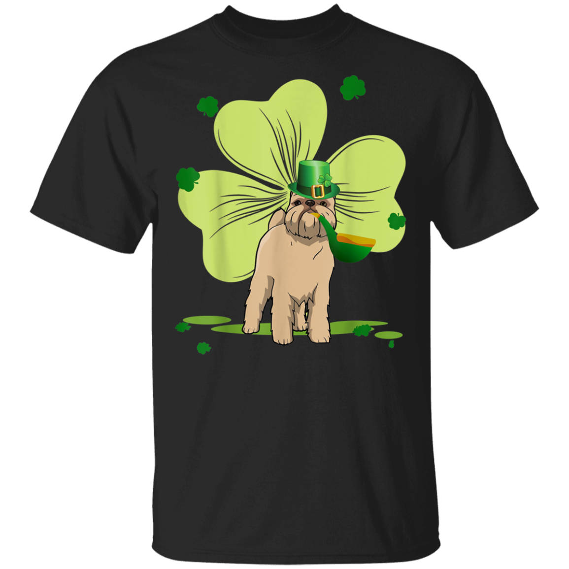 Brussels Griffon Hammock Reading T-Shirt