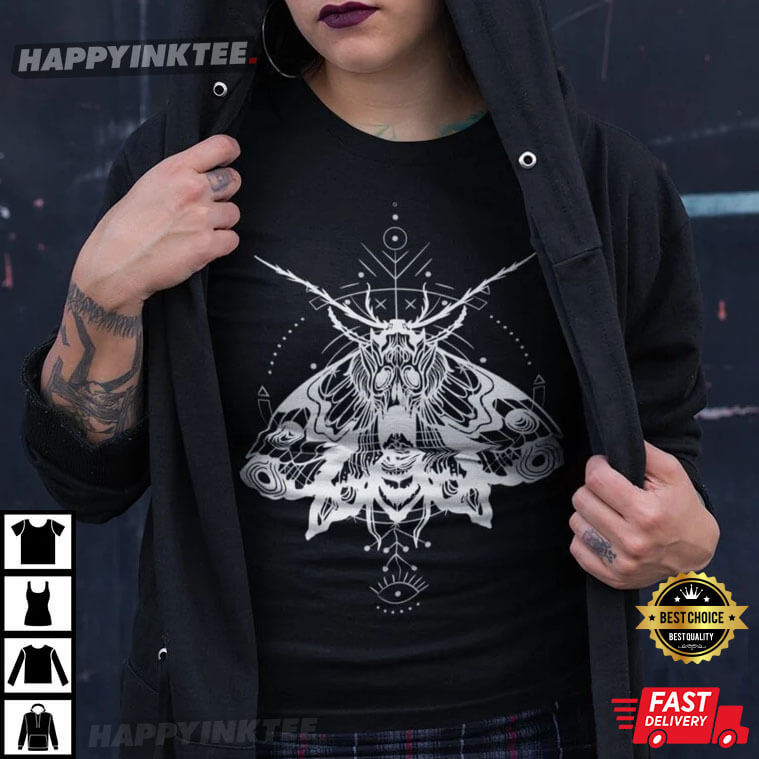 Luna Moth Death’s Head Moth T-shirt
