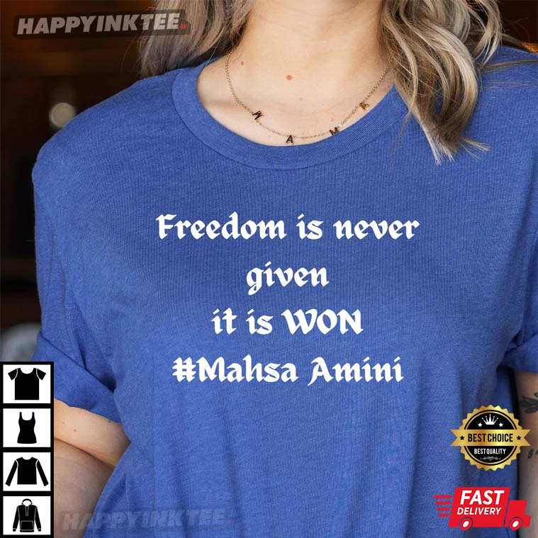 Mahsa Amini Women’s Right Freedom For Iran T-shirt