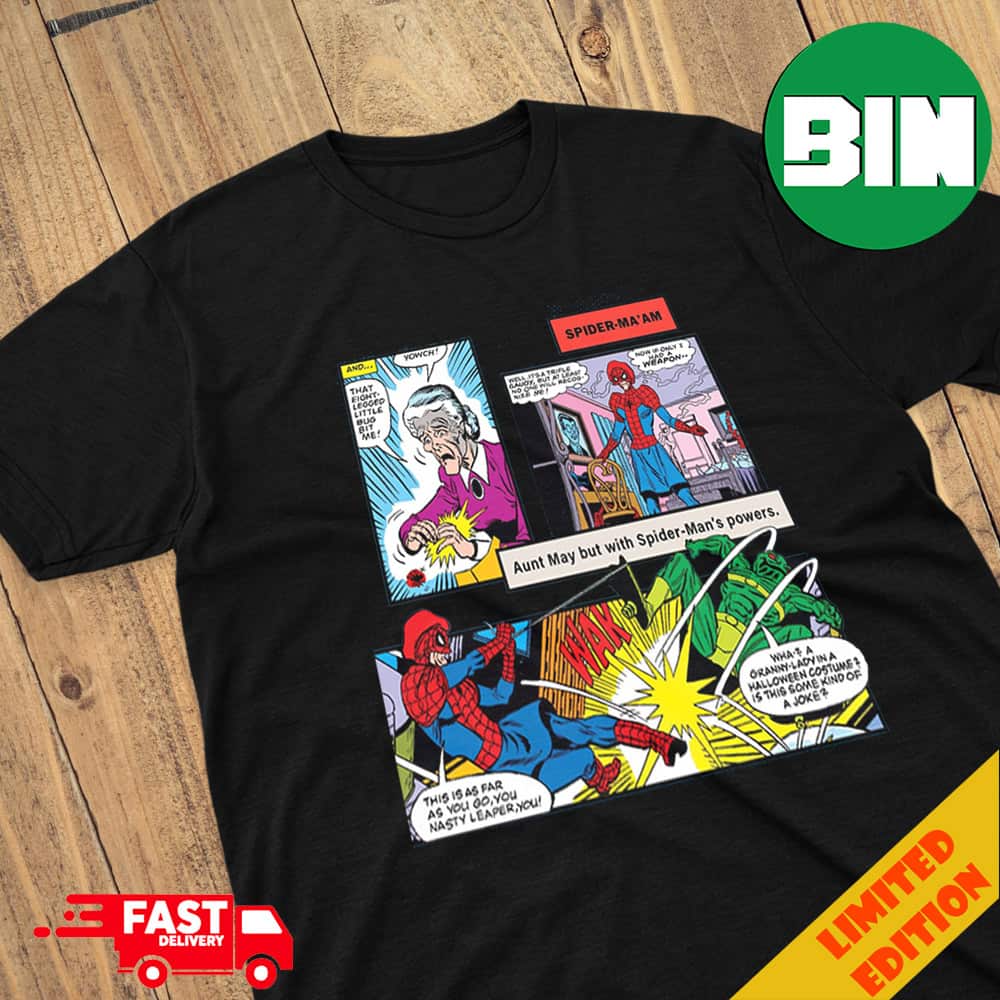 Marvel Studios Niche Spiders Of Spider-verse Spider-ma’am T-shirt