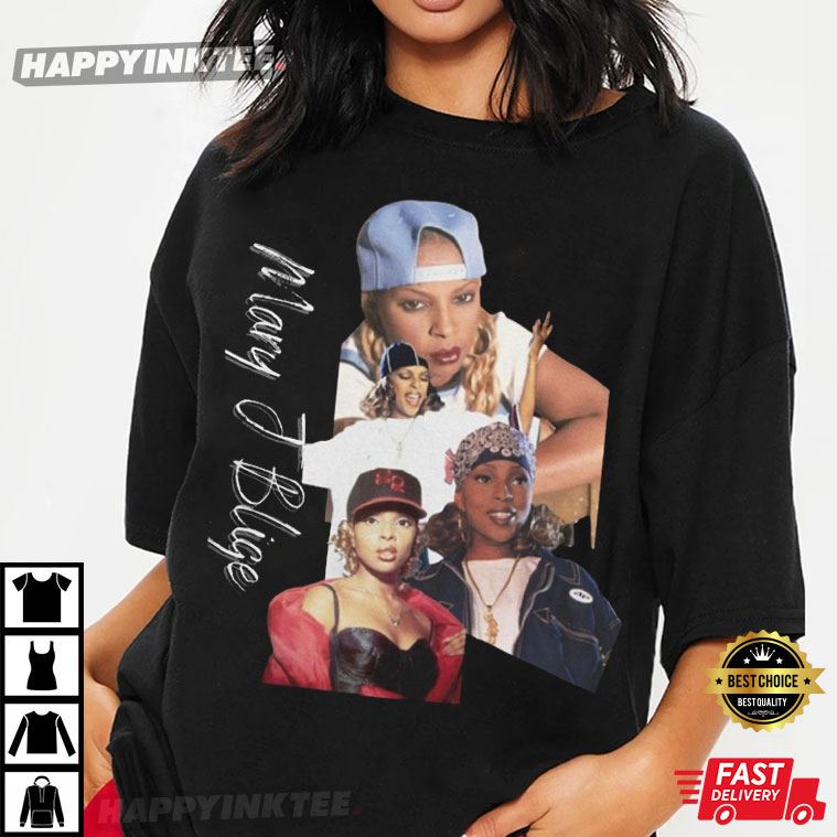 Mary J Blige What’s The 411 Concert Tour Gift T-shirt