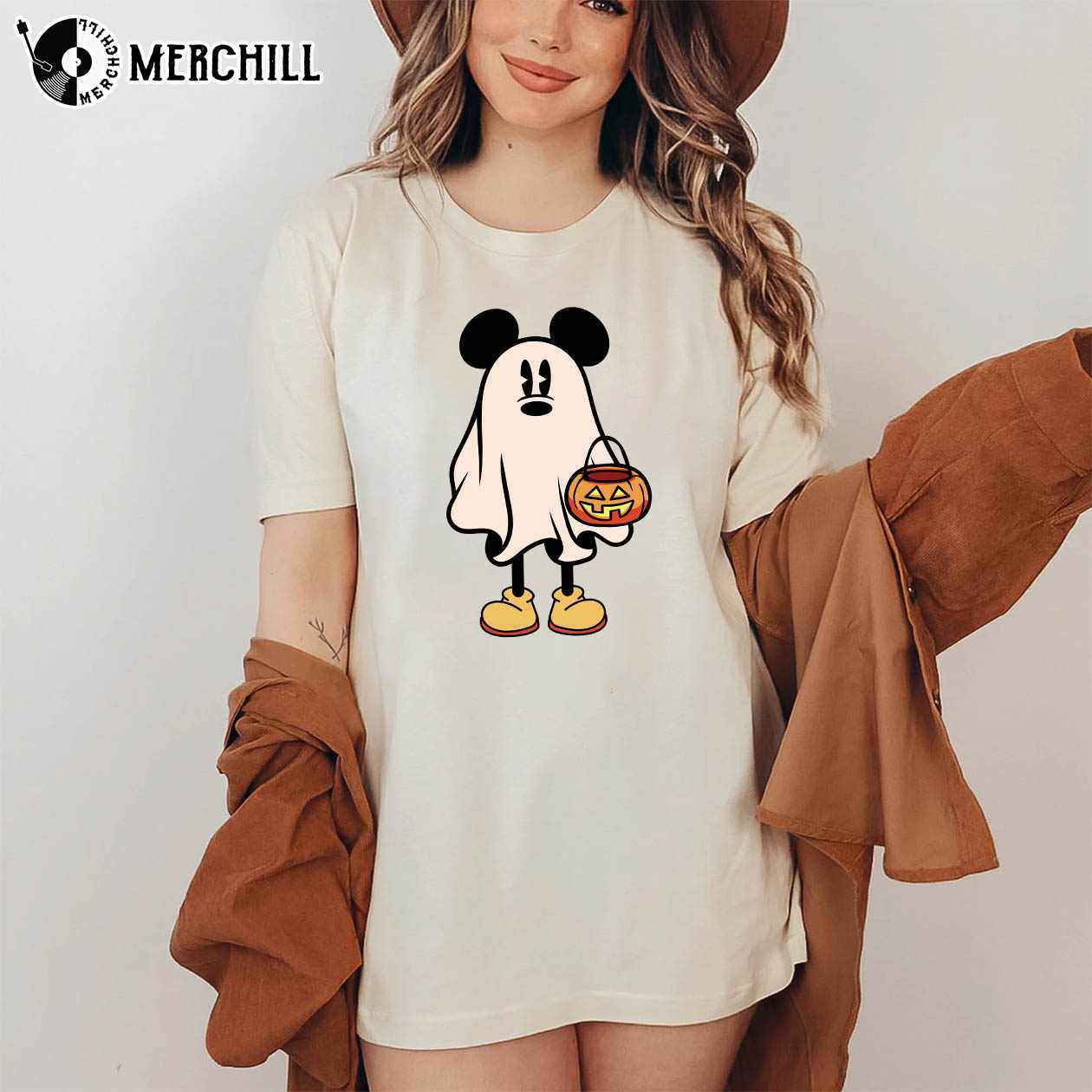 Mickey Ghost Halloween Shirt Mickey’s Not So Scary Halloween