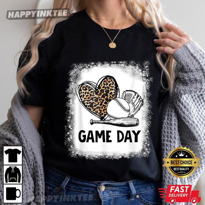 Mother’s Day Game Day Baseball Decorations Gift For Mom T-shirt