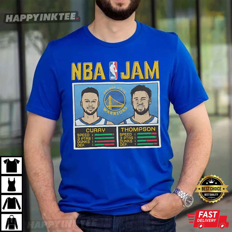 Nba Stephen Curry & Klay Thompson Basketball T-shirt