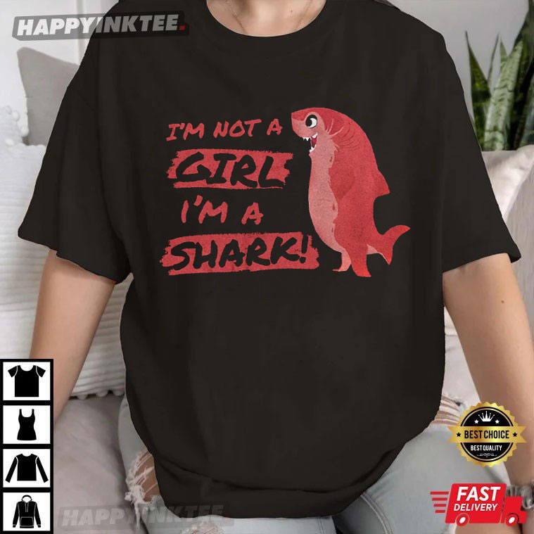 Nimona I’m Not A Girl I’m A Shark T-shirt