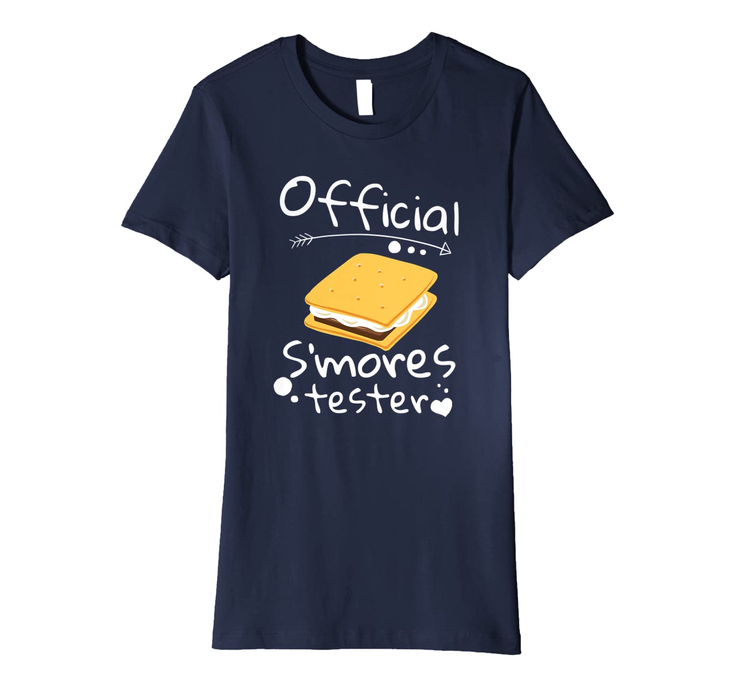 Official Girls Smores Tester Camping Gift Product Camp Premium T Shirt