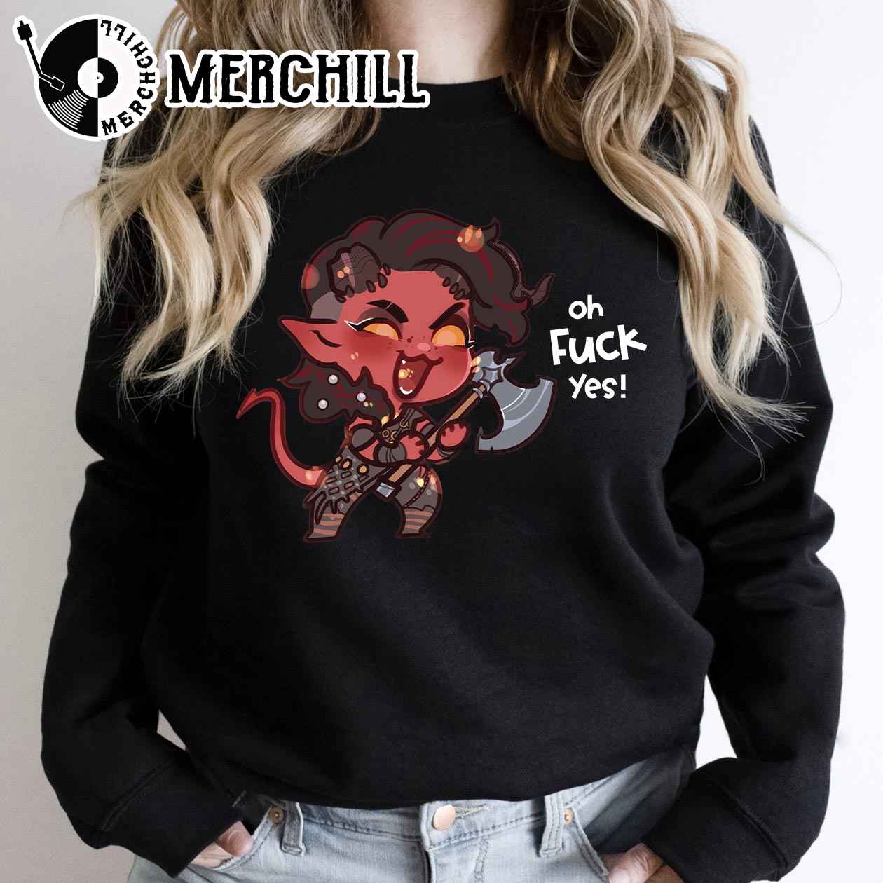 Oh Fuck Yes Baldur’s Gate T-shirt Epic Adventure Awaits