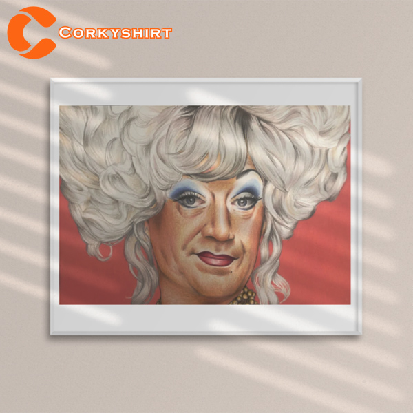 Paul O’grady Fans Remember Time Lily Savage Still Savage Classic Poster