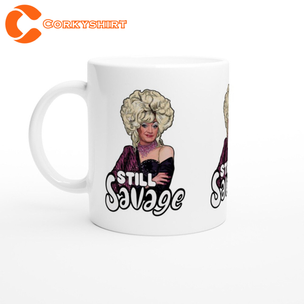 Paul O’grady Thank You For Memories Lily Savage Still Savage Ceramic Mug