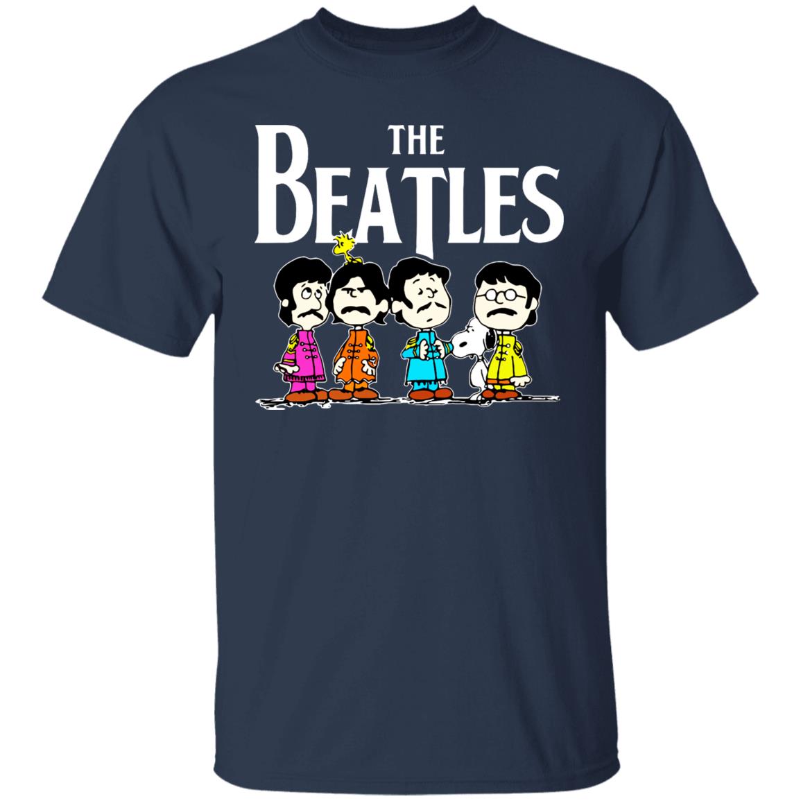 peanuts beatles shirt
