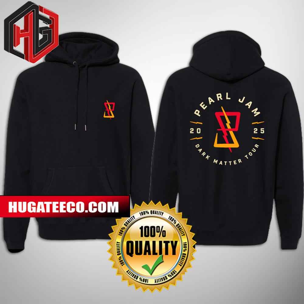 Pearl Jam’s Dark Matter World Tour 2025 Two Sides Zip Hoodie Shirt