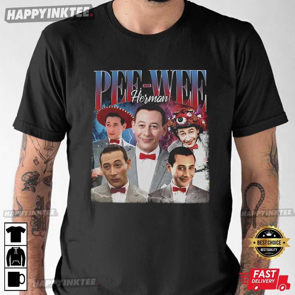 Pee Wee Herman Pee-wee’s Big Adventure Vintage T Shirt