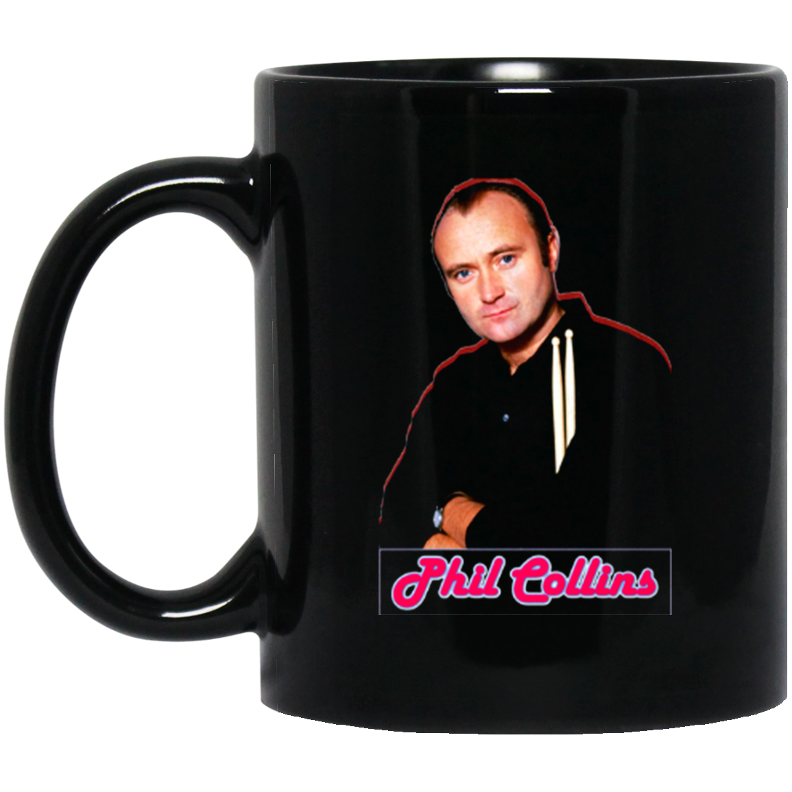 Phil Collins 80 S Vibes Collins 11 Oz Mug