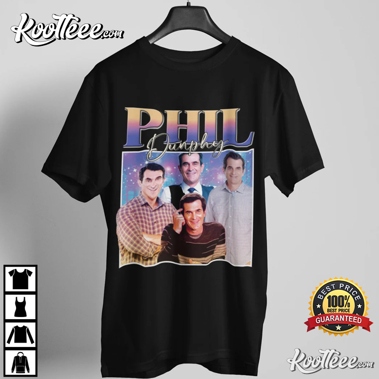 Phil Dunphy Modern Family Tv Show Funny 90’s T-shirt