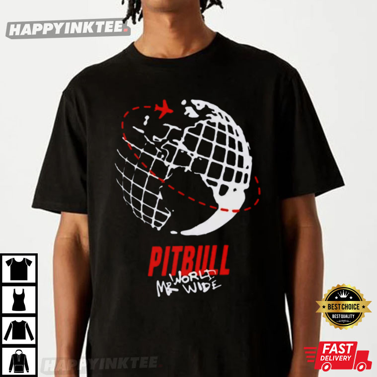Pitbull Can’t Stop Us Now Tour Date Shirt, Pitbull Mr Worldwide, Pitbull Summer Tour 2022 T-shirt