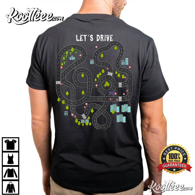 Play Cars On Daddys Back Gift Father’s Day T-shirt