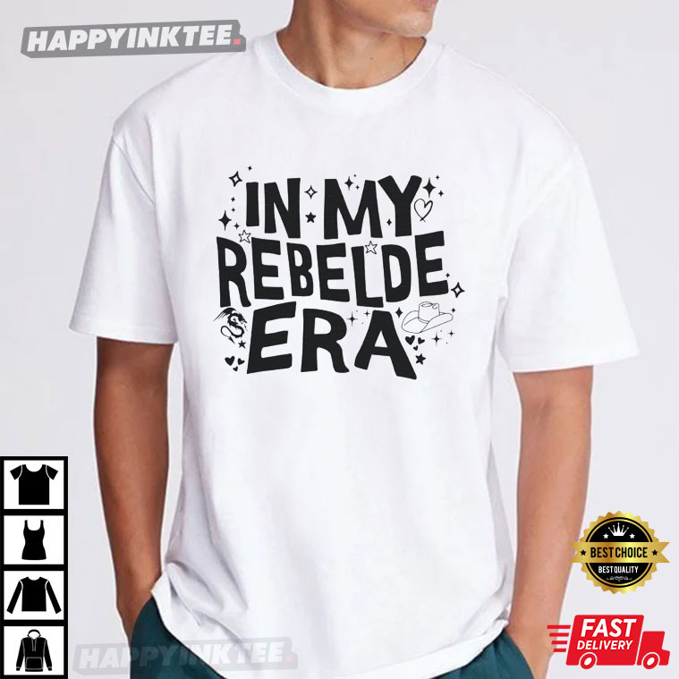 Rebelde 2000’s Escuchaba Tour Merch T-shirt
