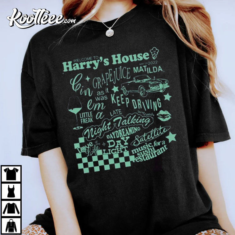 Retro Harry’s House Tracklist T-shirt
