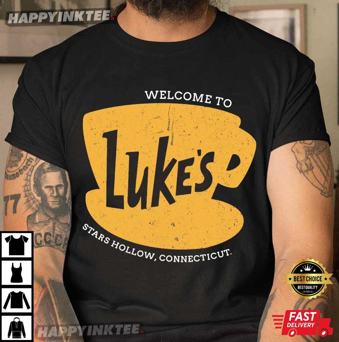 Retro Luke’s Diner Stars Hollows T-shirt