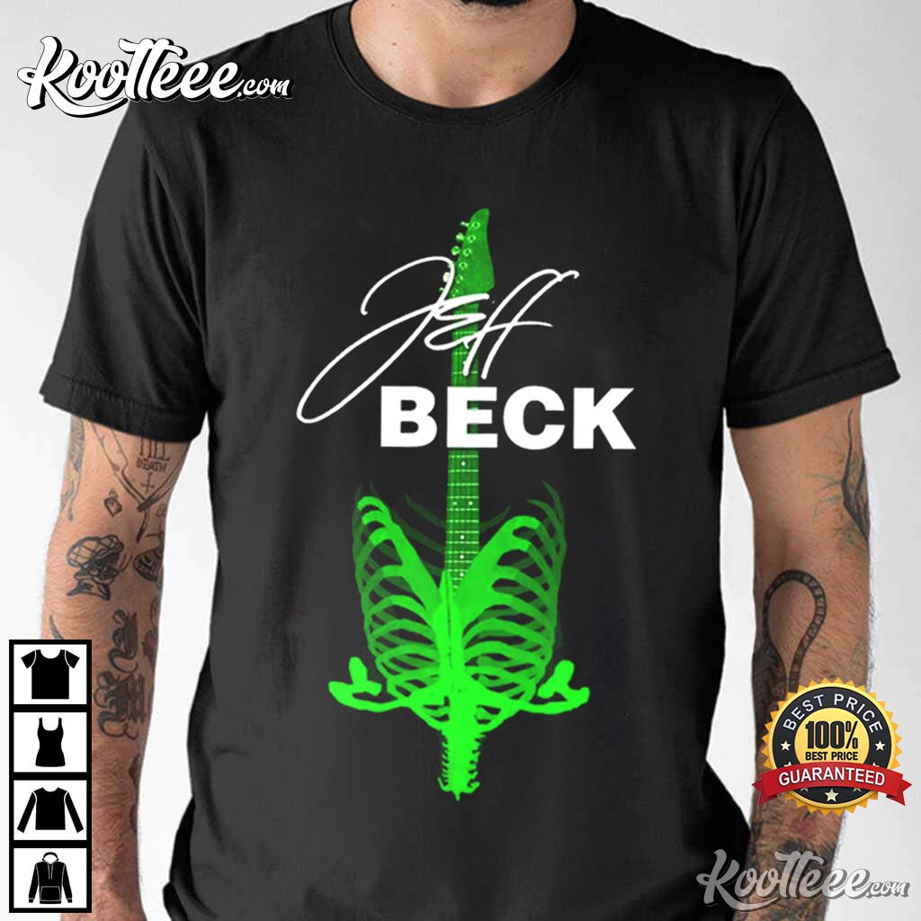 Rip Guitarist Jeff Beck 1944 – 2023 T-shirt