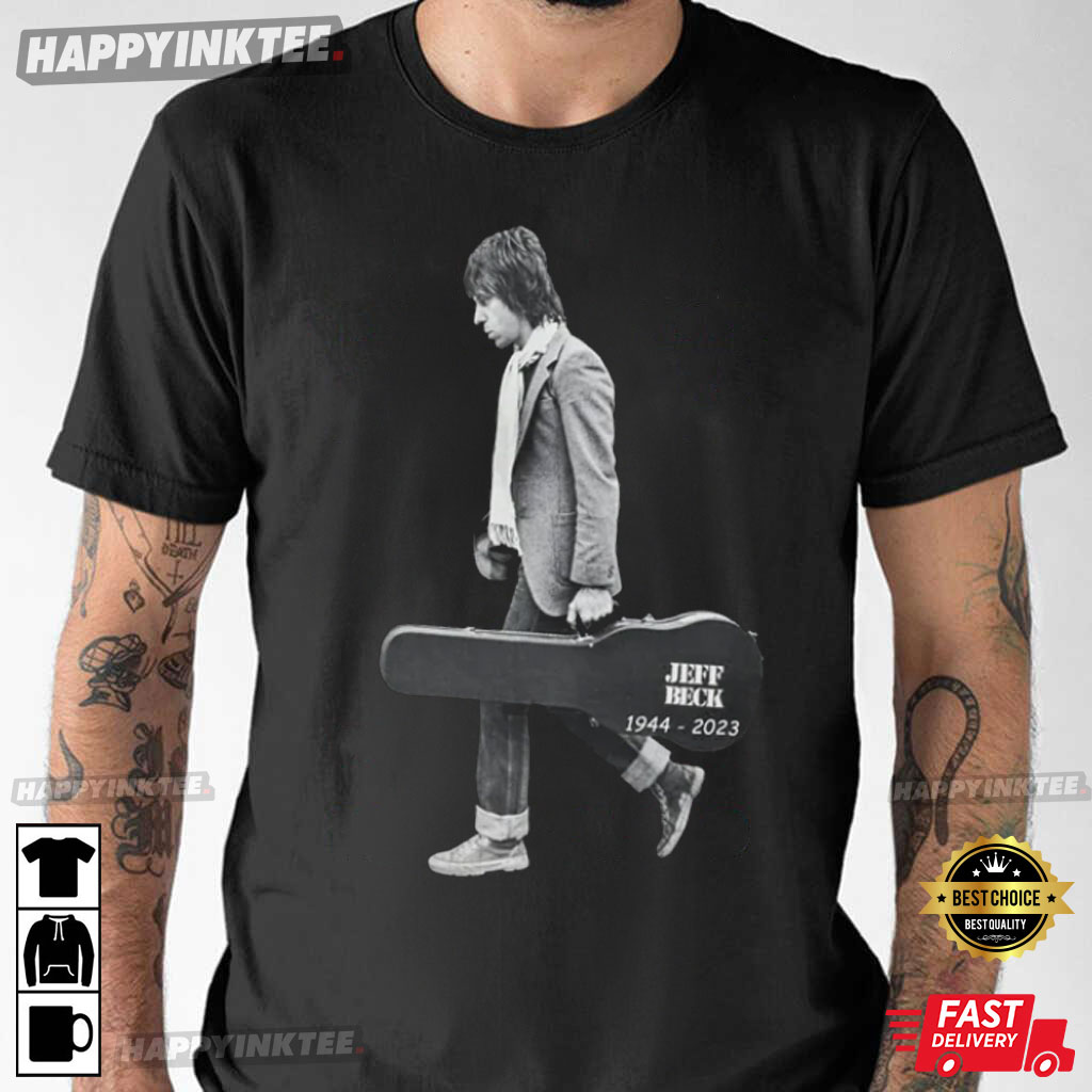 Rip Jeff Beck 1944 – 2023 T-shirt