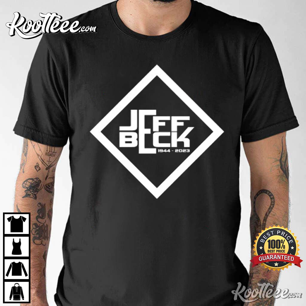 Rip Legend Jeff Beck 1944 – 2023 T-shirt