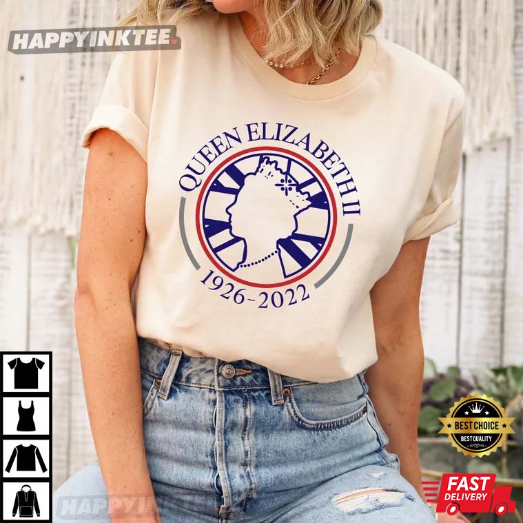 Rip Queen Elizabeth Ii 1926 – 2022 Royal Monarchy T-shirt