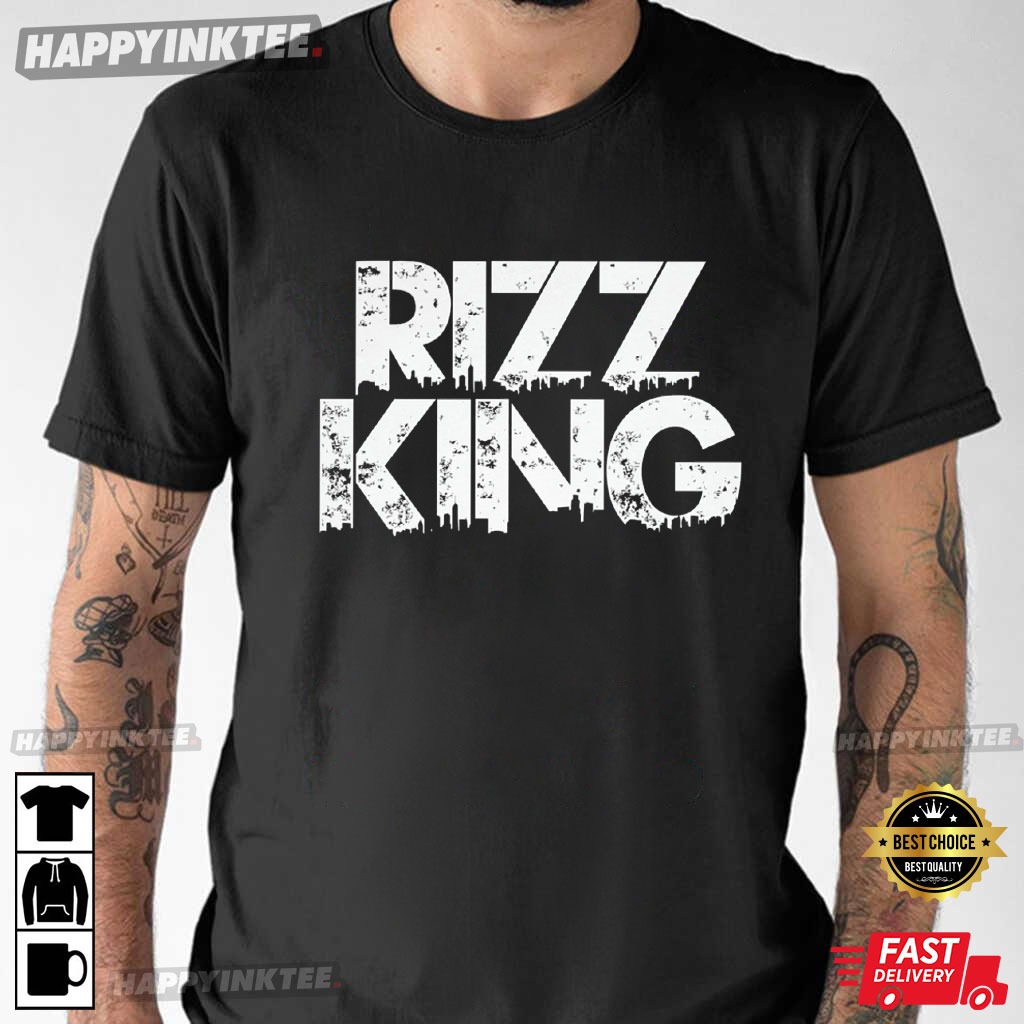 Rizz King – Slogan T-shirt