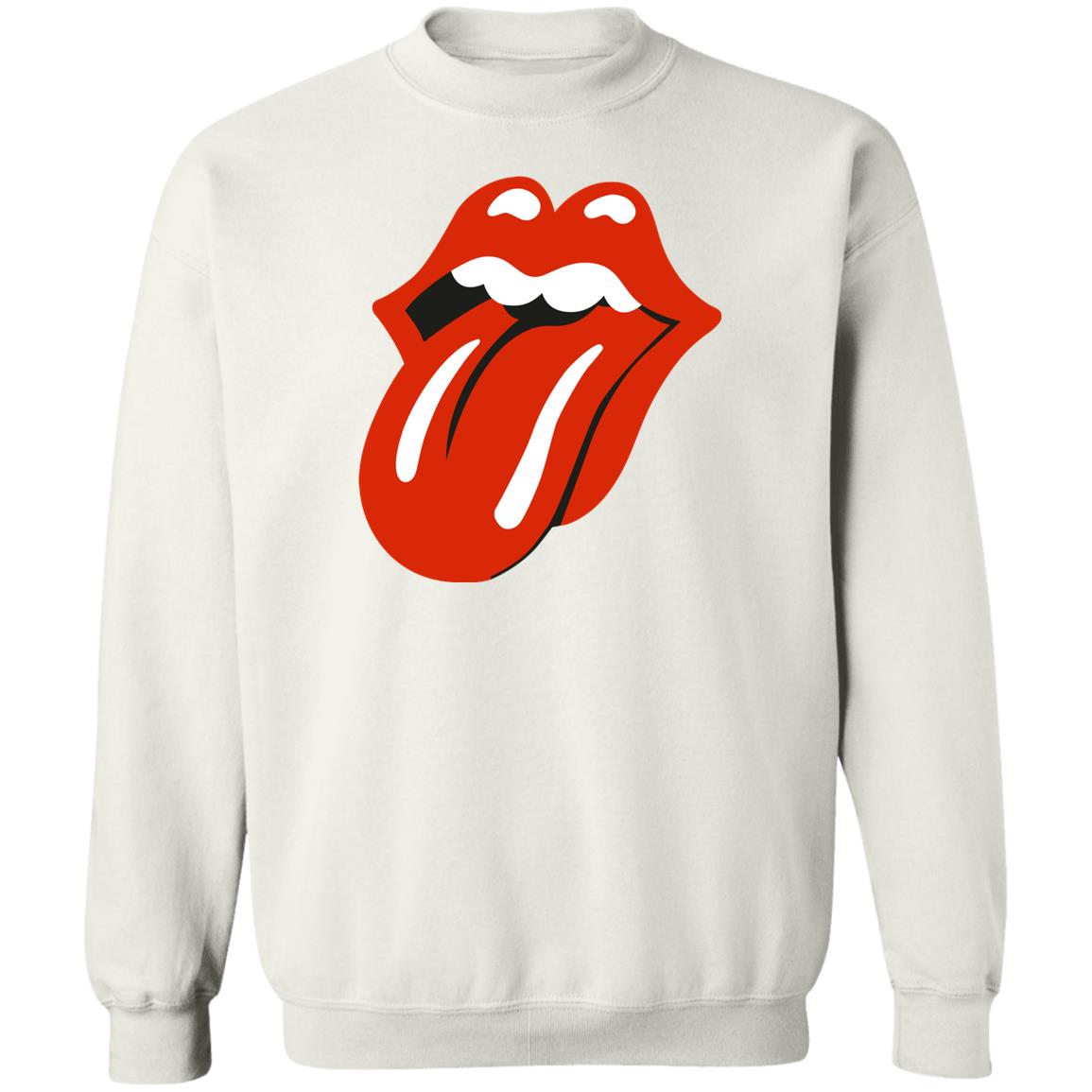 rolling stones cheetah tongue sweatshirt