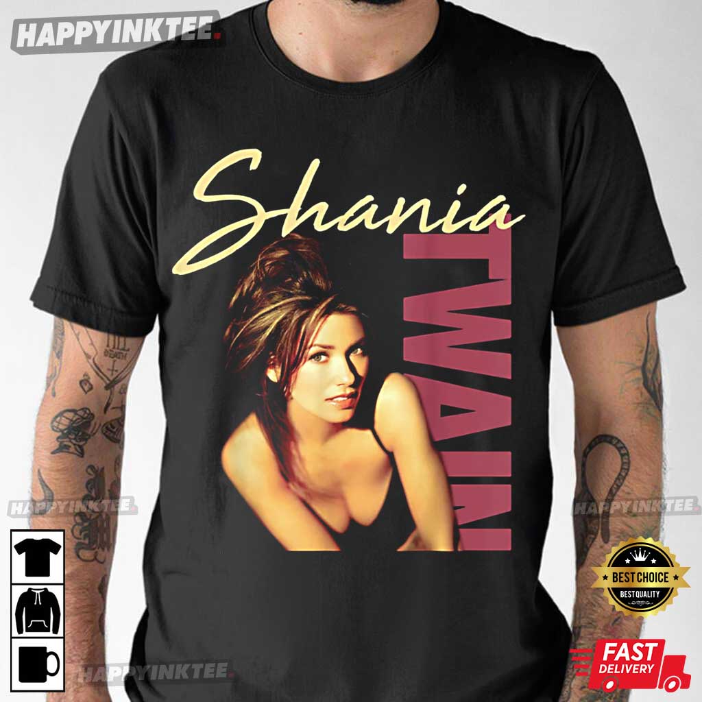 Shania Twain Album 90’s Merch T-shirt