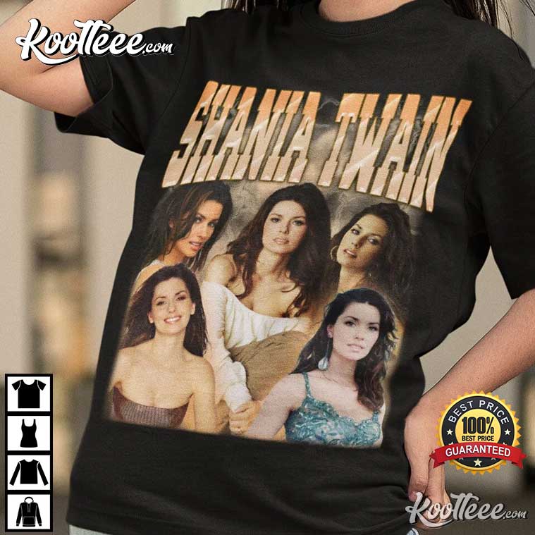 Shania Twain Album 90’s T-shirt
