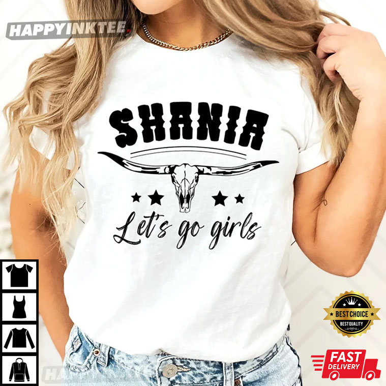 Shania Twain Let’s Go Girls T-shirt