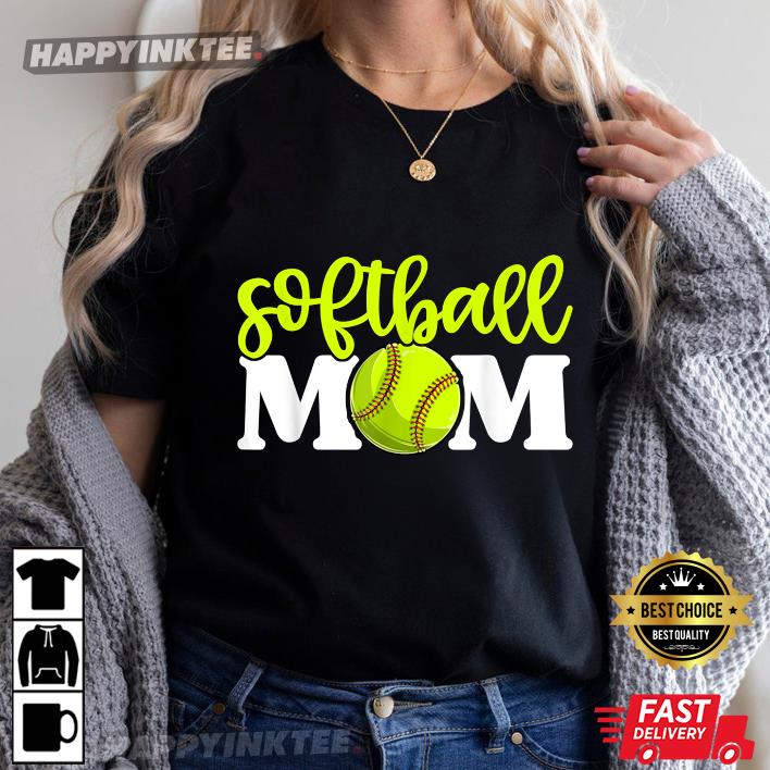 Softball Mom Mother’s Day Gift T-shirt