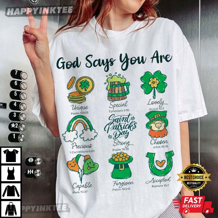 St Patrick’s Day Bible Verse T-shirt