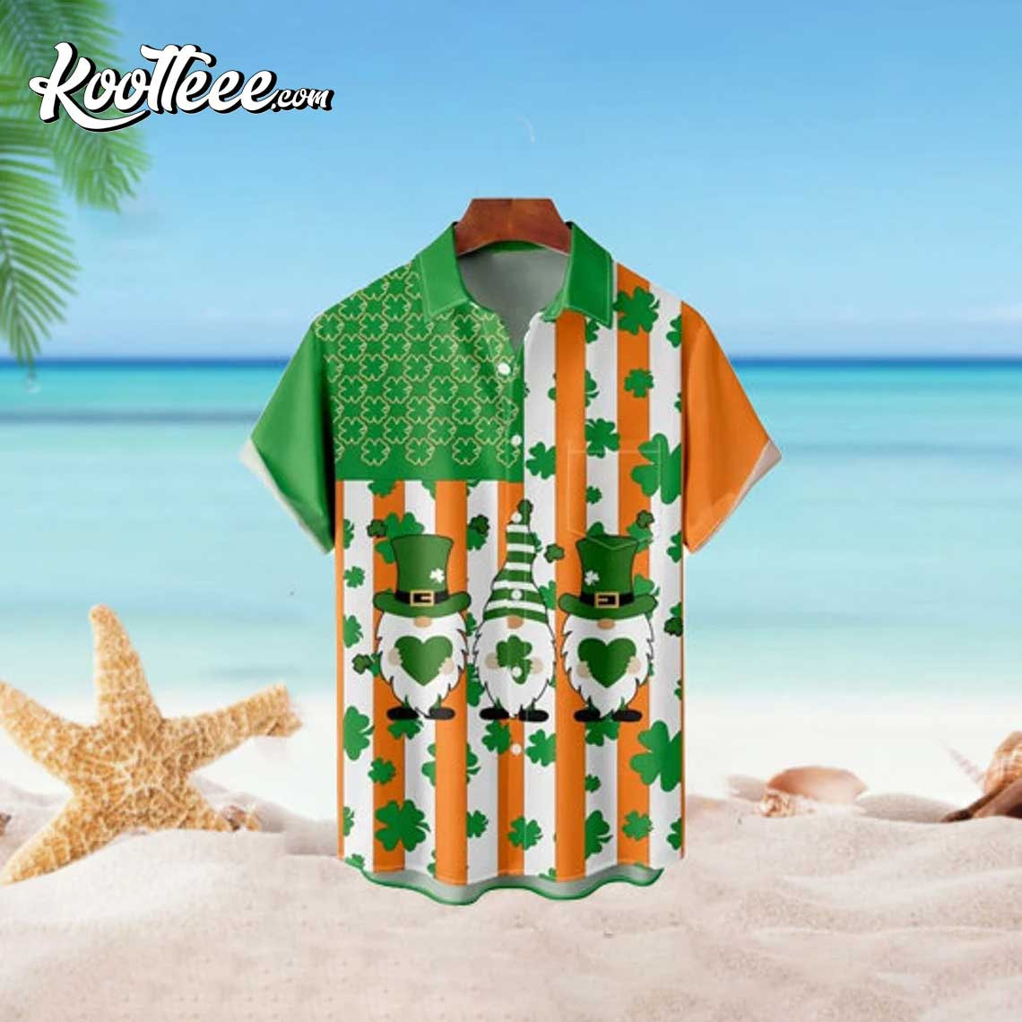 St.patrick’s Day Hawaii, Aloha Beach Shirt
