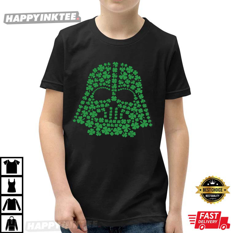 Star Wars Darth Vader Green Shamrocks St. Patrick’s Day T-shirt