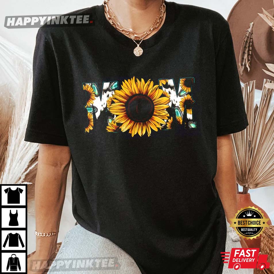 Sunflower Mom Mother’s Day Gift T-shirt