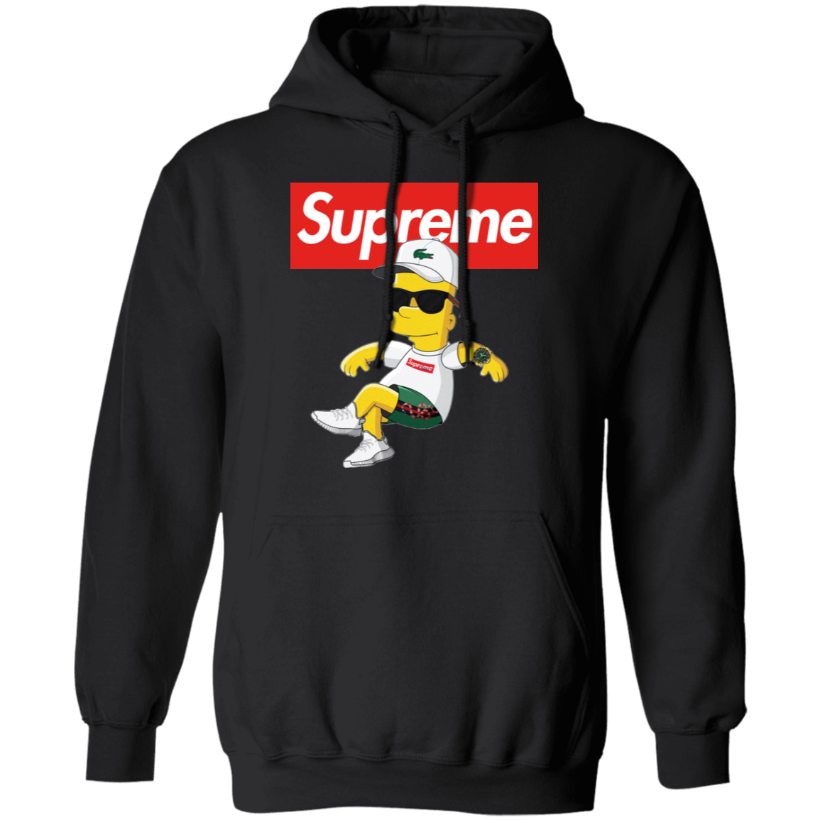 supreme simpsons hoodie