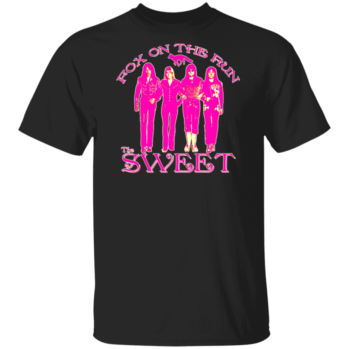 Sweet Fox On The Run Unisex T Shirt